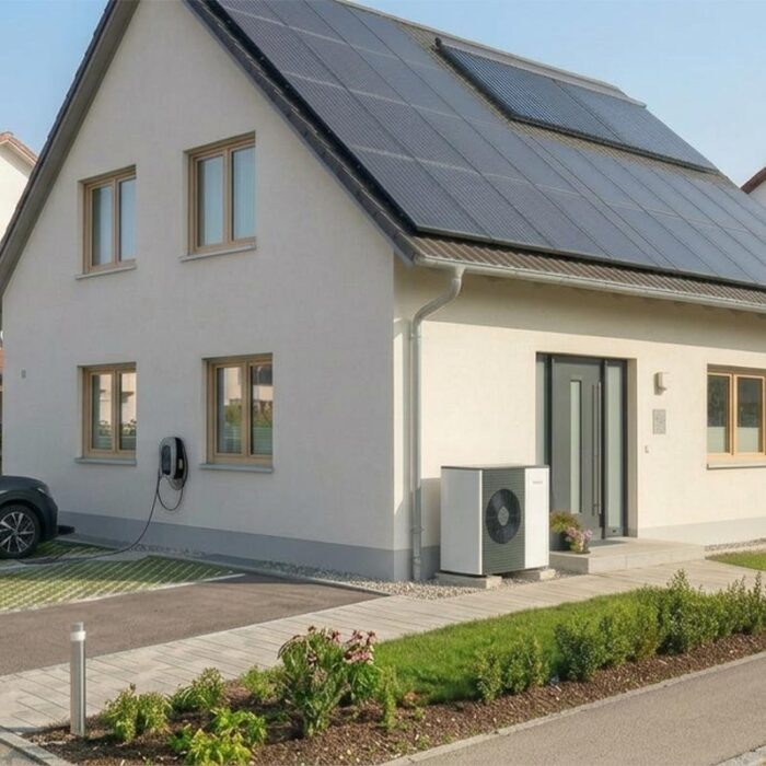 Energetische Sanierung Wohngebäude Fürstenfeldbruck Förderung Wärmepumpe Dämmung Photovoltaik